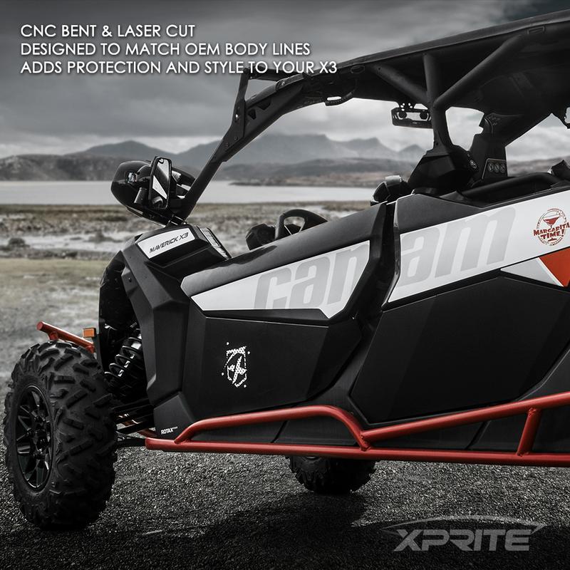 2017-2023 Can-Am X3 Max Aluminum Lower Doors