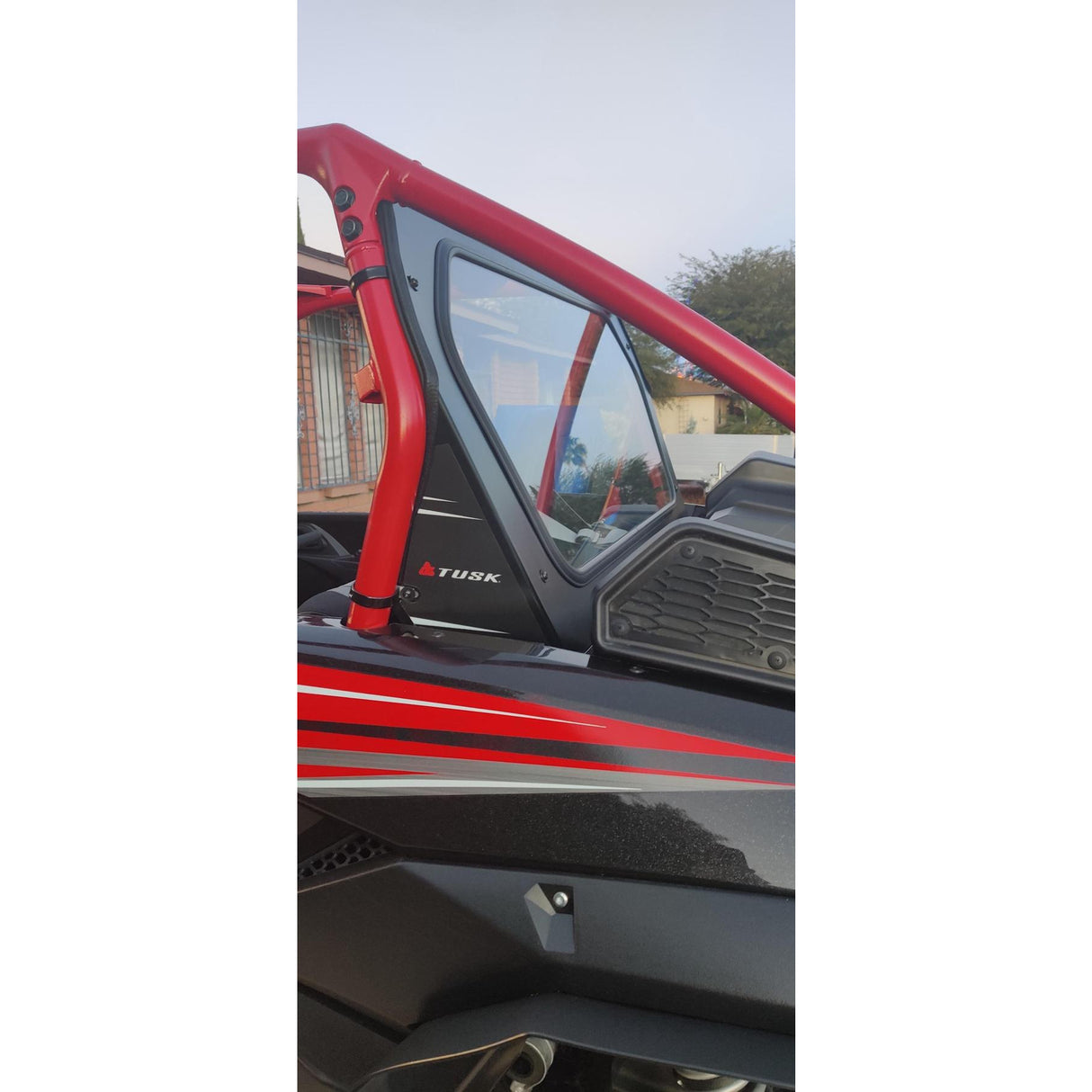 Kawasaki KRX 1000 Rear Glass Windshield