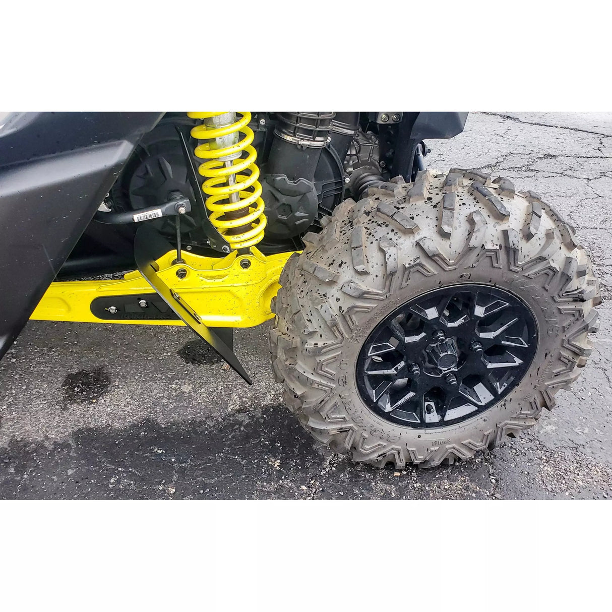 64" CAN-AM MAVERICK X3 2017+ TRAILING ARM GUARDS - Black