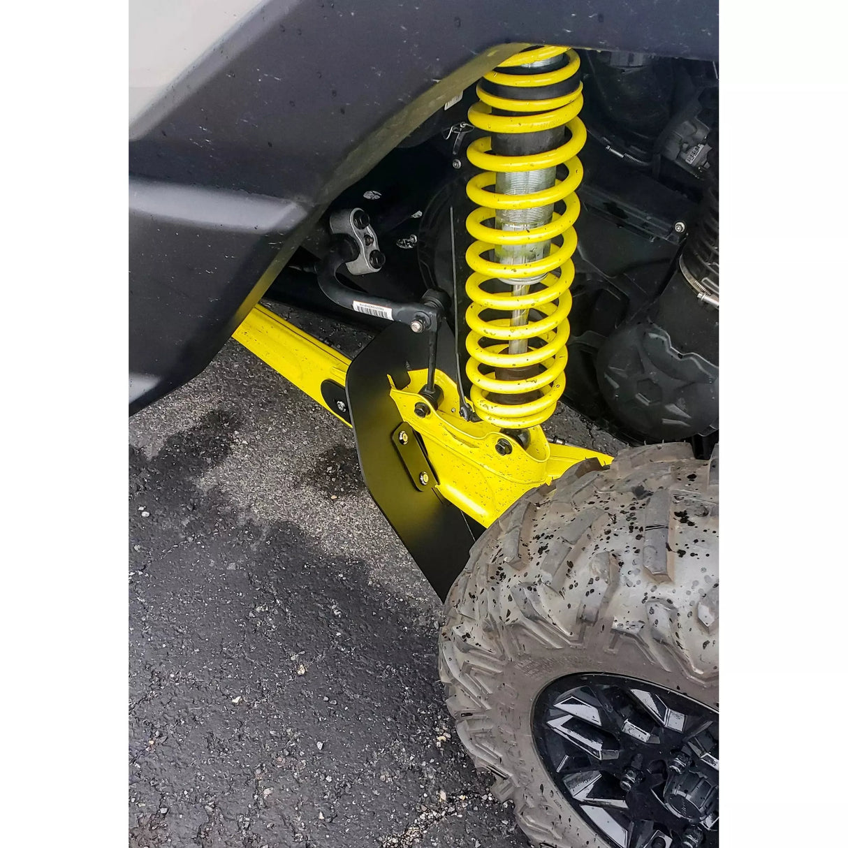 64" CAN-AM MAVERICK X3 2017+ TRAILING ARM GUARDS - Black