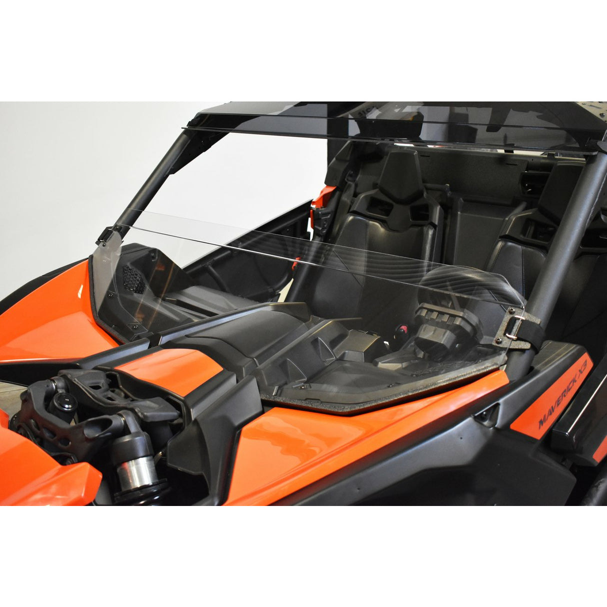 2017-2024 Can Am X3 Hard Coated Half Windshield Clear