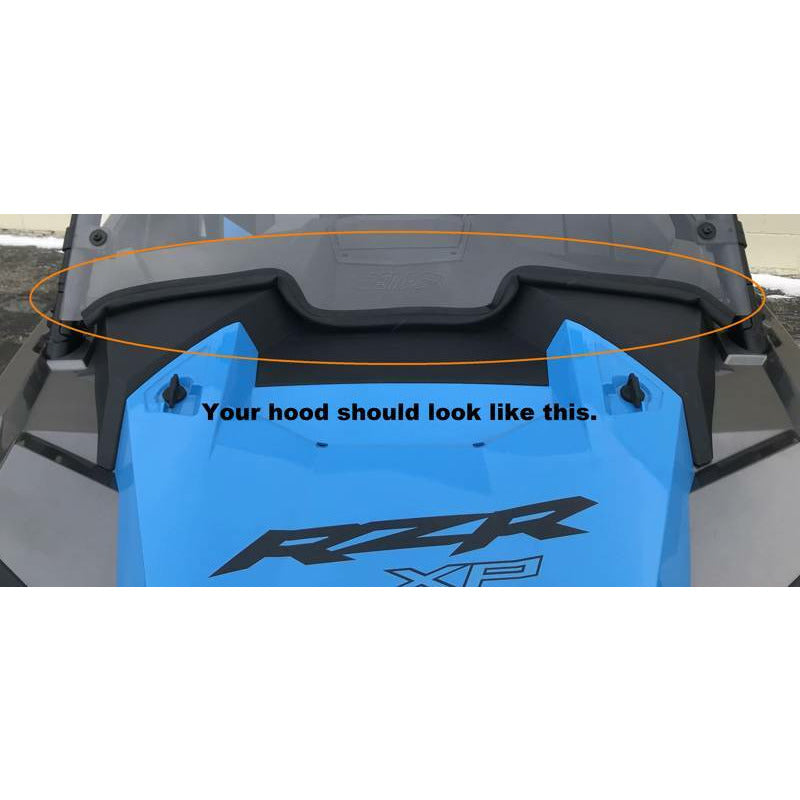 2019-2023 Polaris RZR XP Half Windshield
