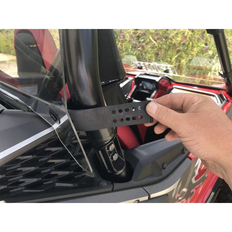 Honda Talon 2 Seat Cab Back/Dust Stopper with vent (Hard Coated on Both Sides)