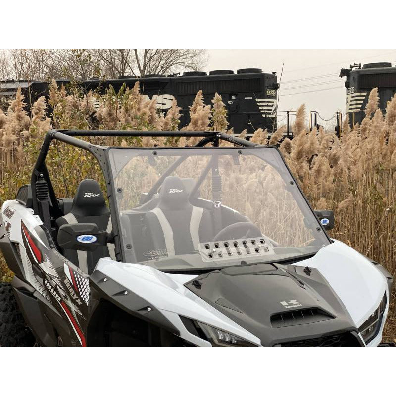 Kawasaki Teryx KRX 1000 Polycarbonate Windshield with vent (Hard Coated on Both Sides)