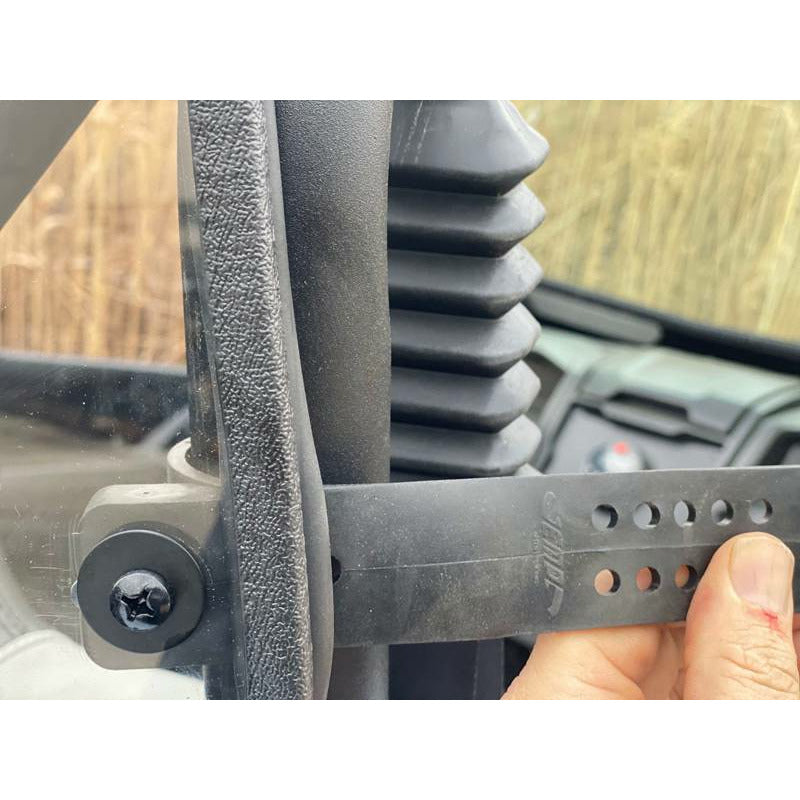 Kawasaki KRX 1000 Hard Coated Polycarbonate Cab Back.