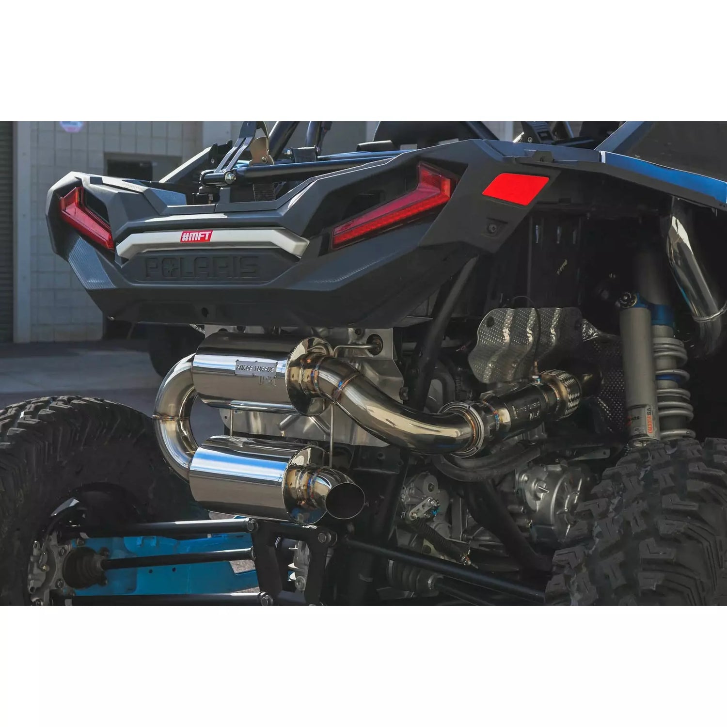 Polaris RZR 3" Full Turbo Back Exhaust