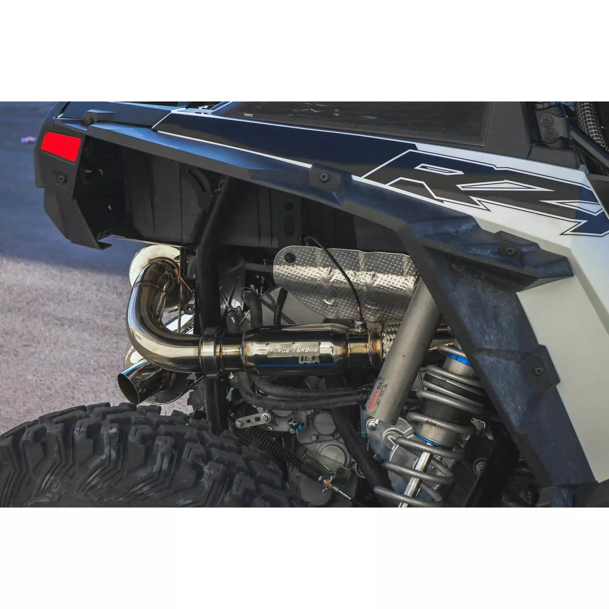 Polaris RZR 3" Full Turbo Back Exhaust