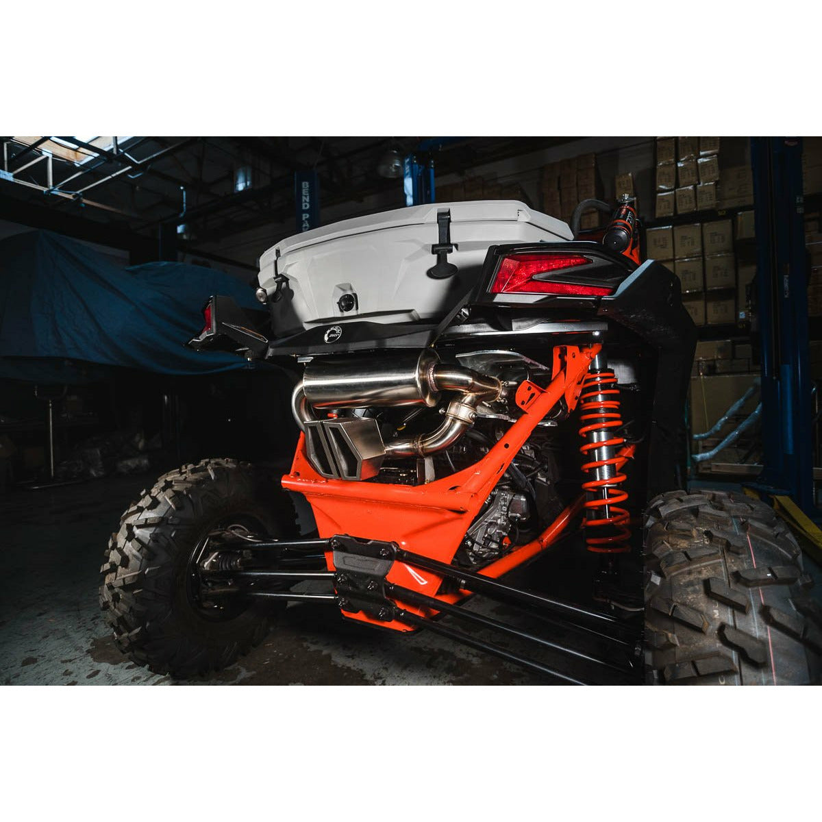 2017-2025 Can-Am X3 Agency Power Valvetronic Exhaust System Silver Tips