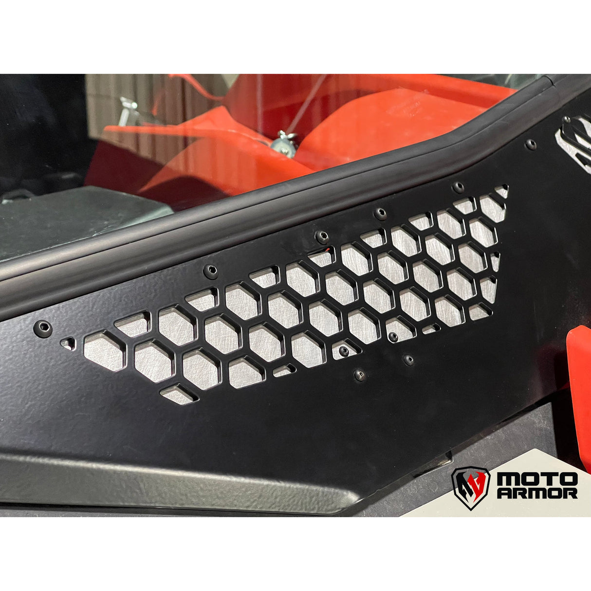 2017-2025 Can Am X3 Full Glass Windshield - Two Vent