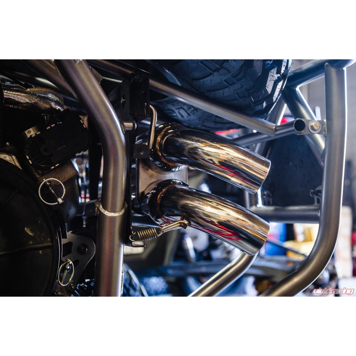 2016-2023 Polaris RZR XP Turbo Agency Power Dual Tip Exhaust System