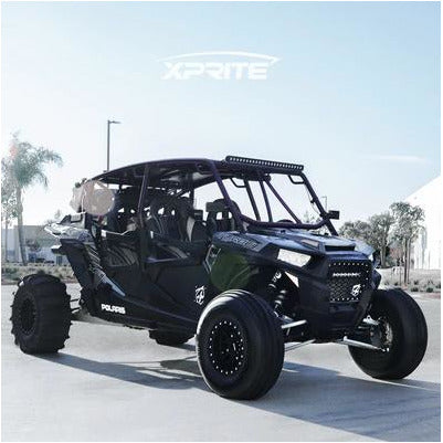 2014-2018 Polaris RZR Turbo Black Mesh Grille with Light bar