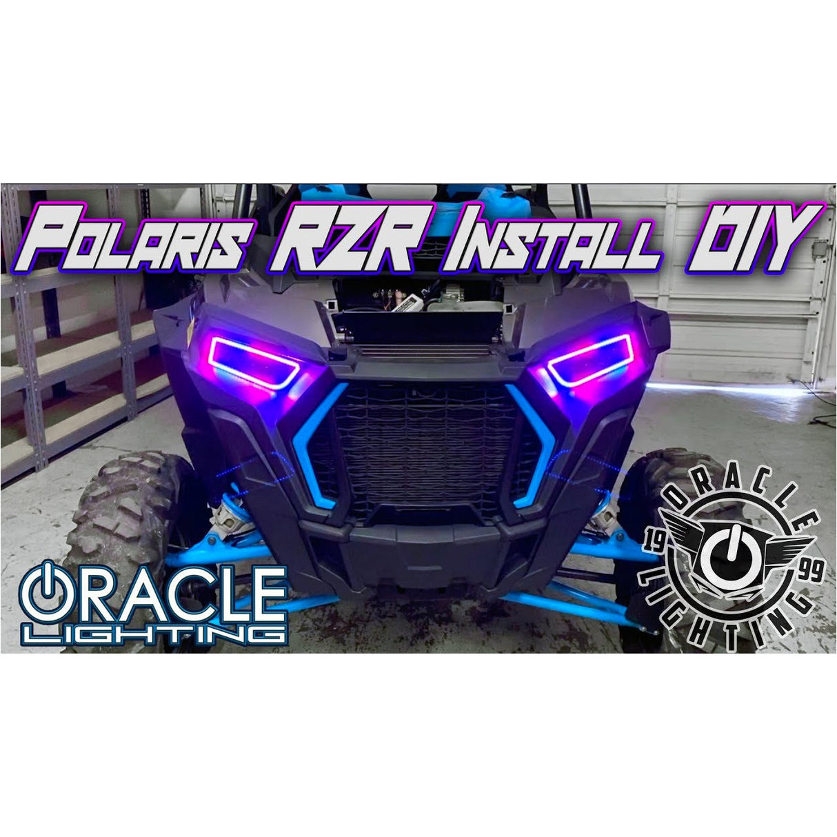 Polaris RZR Headlight Halo Kit