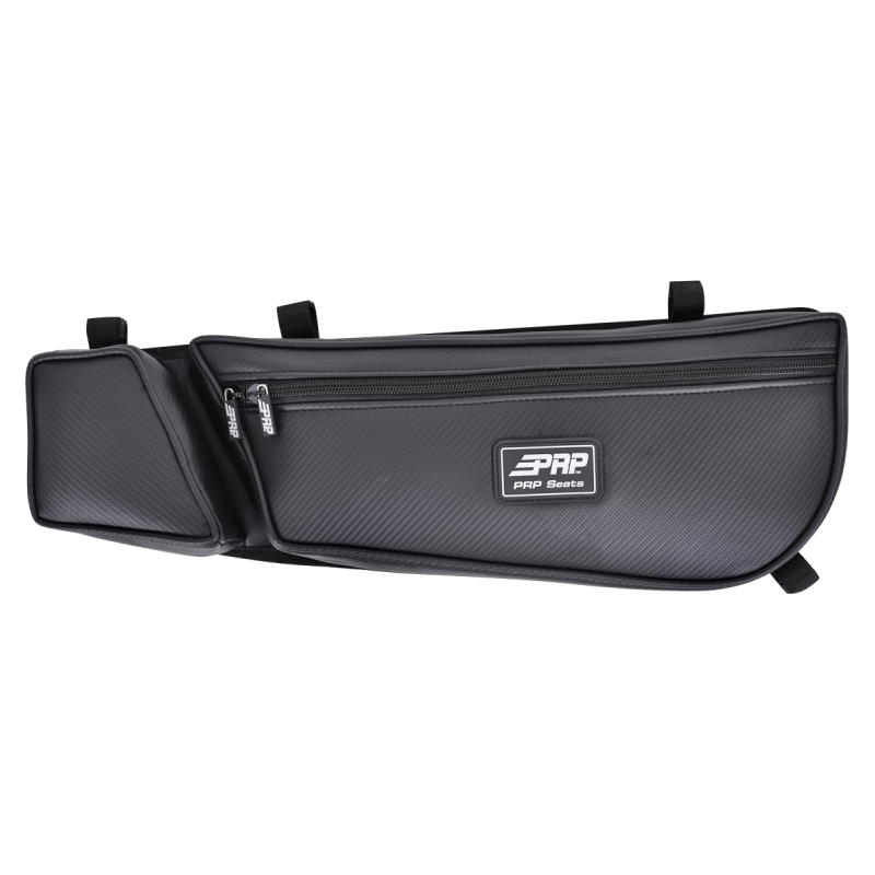 PRP Can-Am Maverick X3 Door Bag with Knee Pad- Black (Pair)