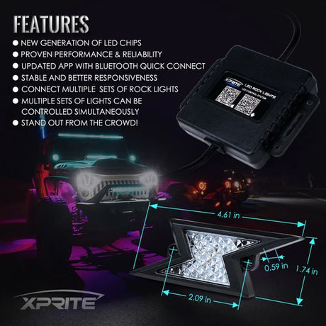 LED Rock Lights