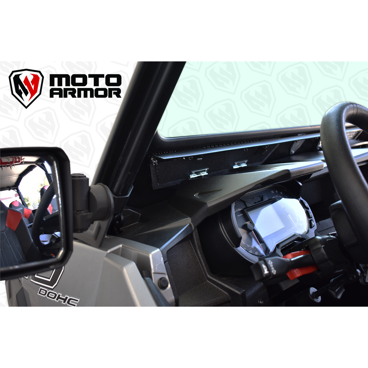 2016-2025 Polaris General Vented Glass Windshield - Two Vent