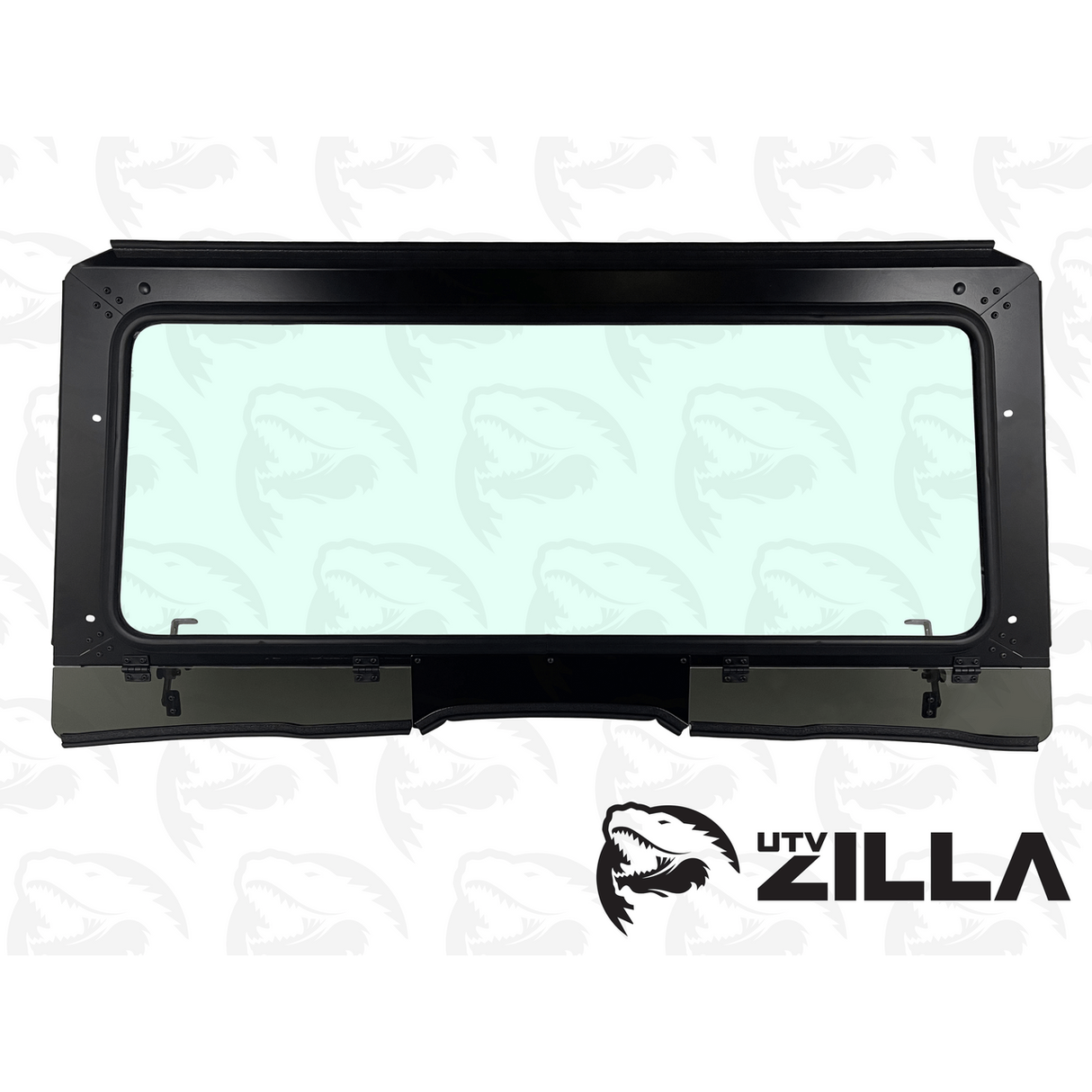 2021-2025 Yamaha Rmax 1000 Glass Windshield - Flip Vents