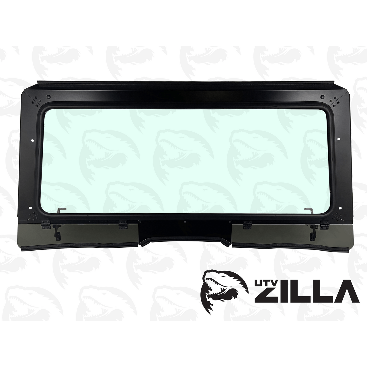 2021-2025 Yamaha Rmax 1000 Glass Windshield - Flip Vents
