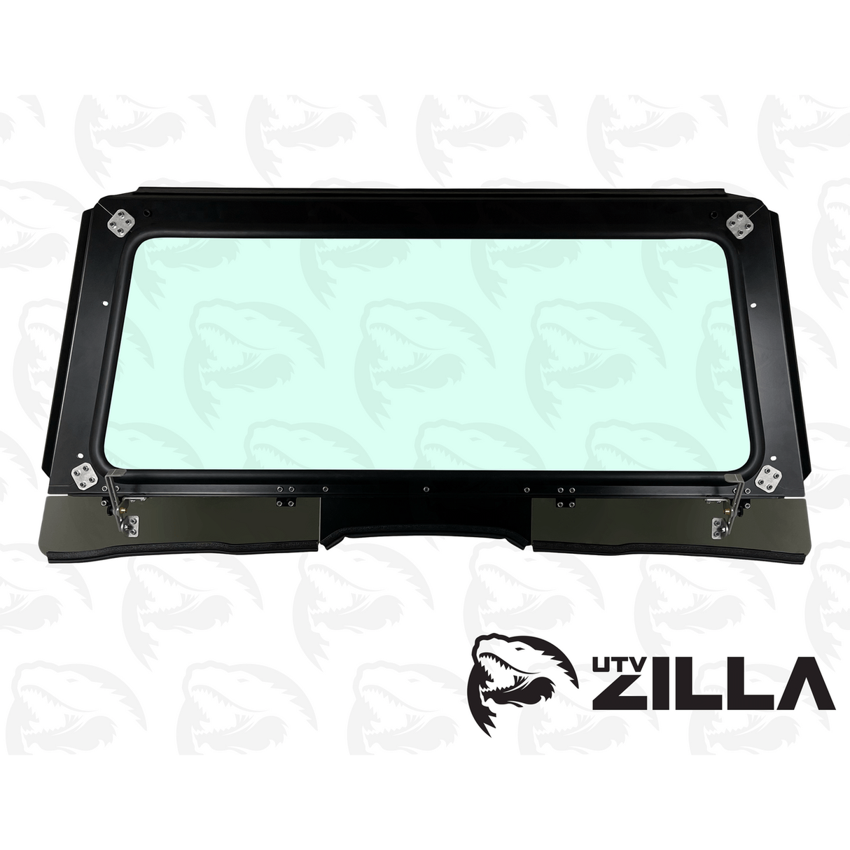 2021-2025 Yamaha Rmax 1000 Glass Windshield - Flip Vents
