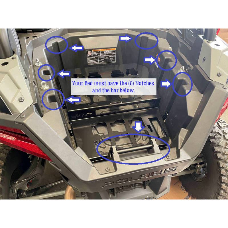 Polaris RZR PRO XP/Turbo R / Pro R "Milwaukee Pack Out" Rack