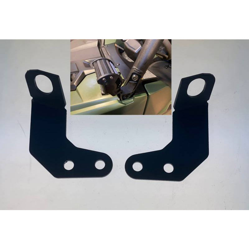 Yamaha Wolverine RMAX 1000 and X2 R-Spec A-Pillar Light Bracket Set