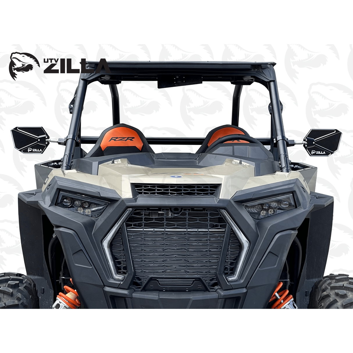 UTV SABER Billet Mirrors - Pair