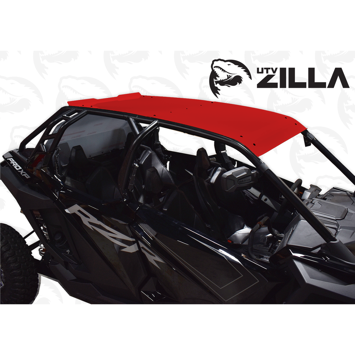 2020-2024 Polaris RZR PRO XP4 Aluminum Roof - Red