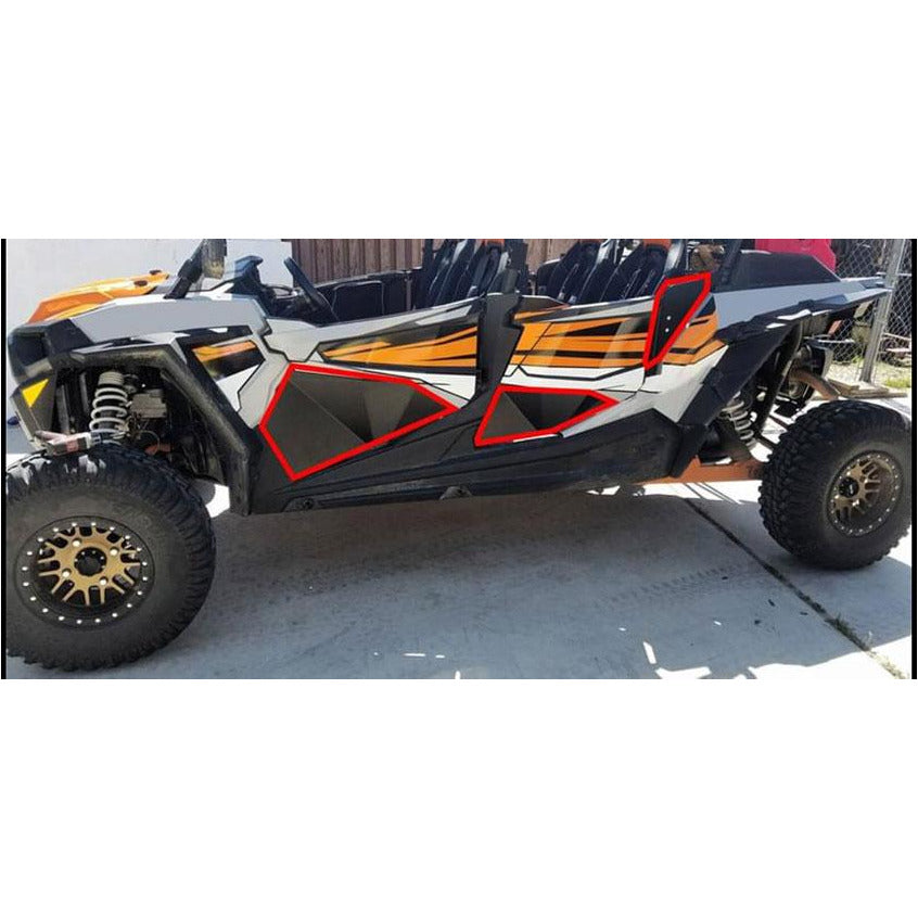 polaris rzr x4 lower doors