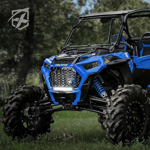 2019-2023 Polaris RZR 1000 Black Mesh Grille with Light bar