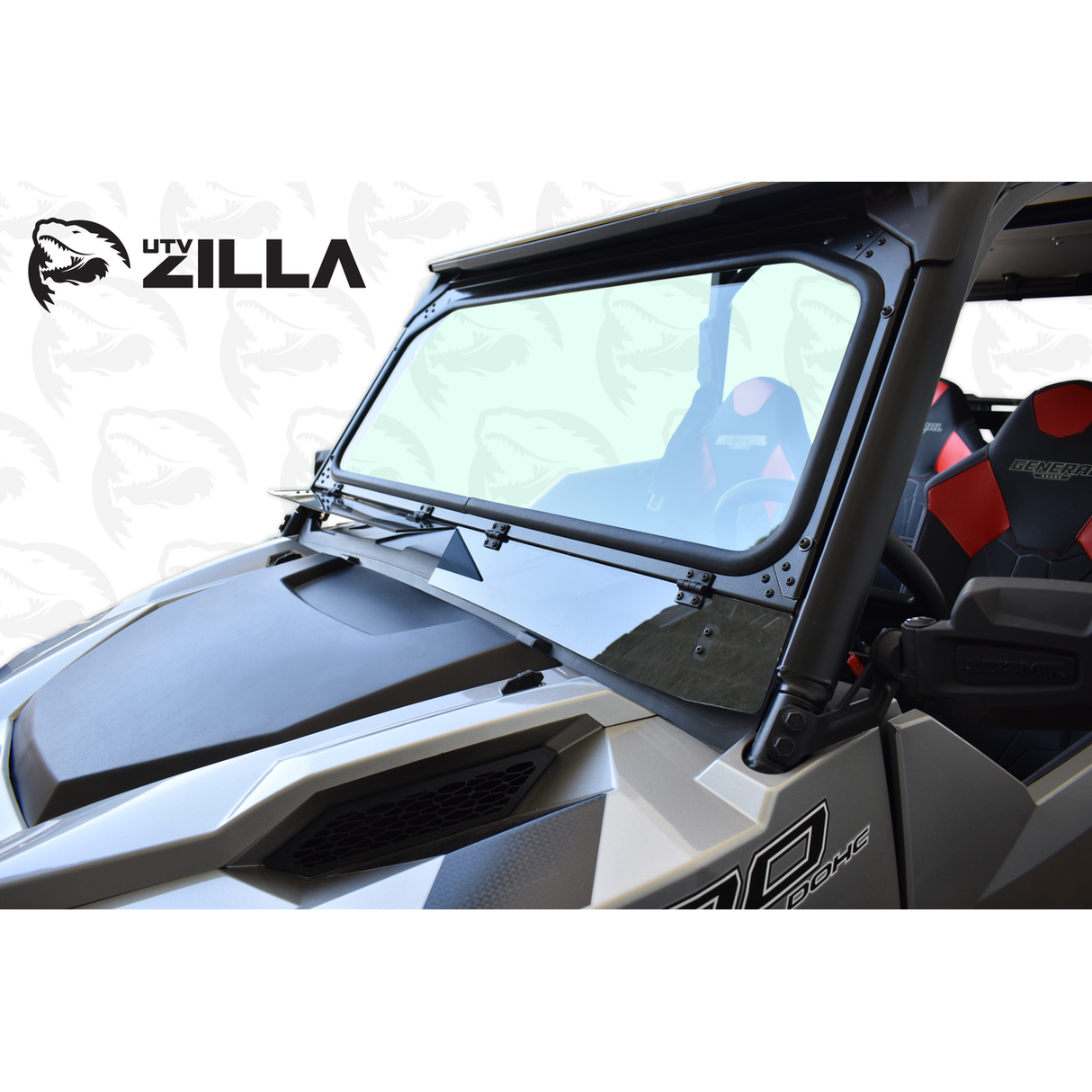 2016-2025 Polaris General Vented Glass Windshield
