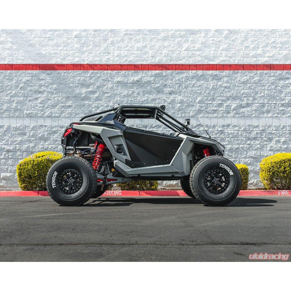 Polaris RZR Pro R 15x6 Matte Black VR Forged D15 Beadlock Wheel Package