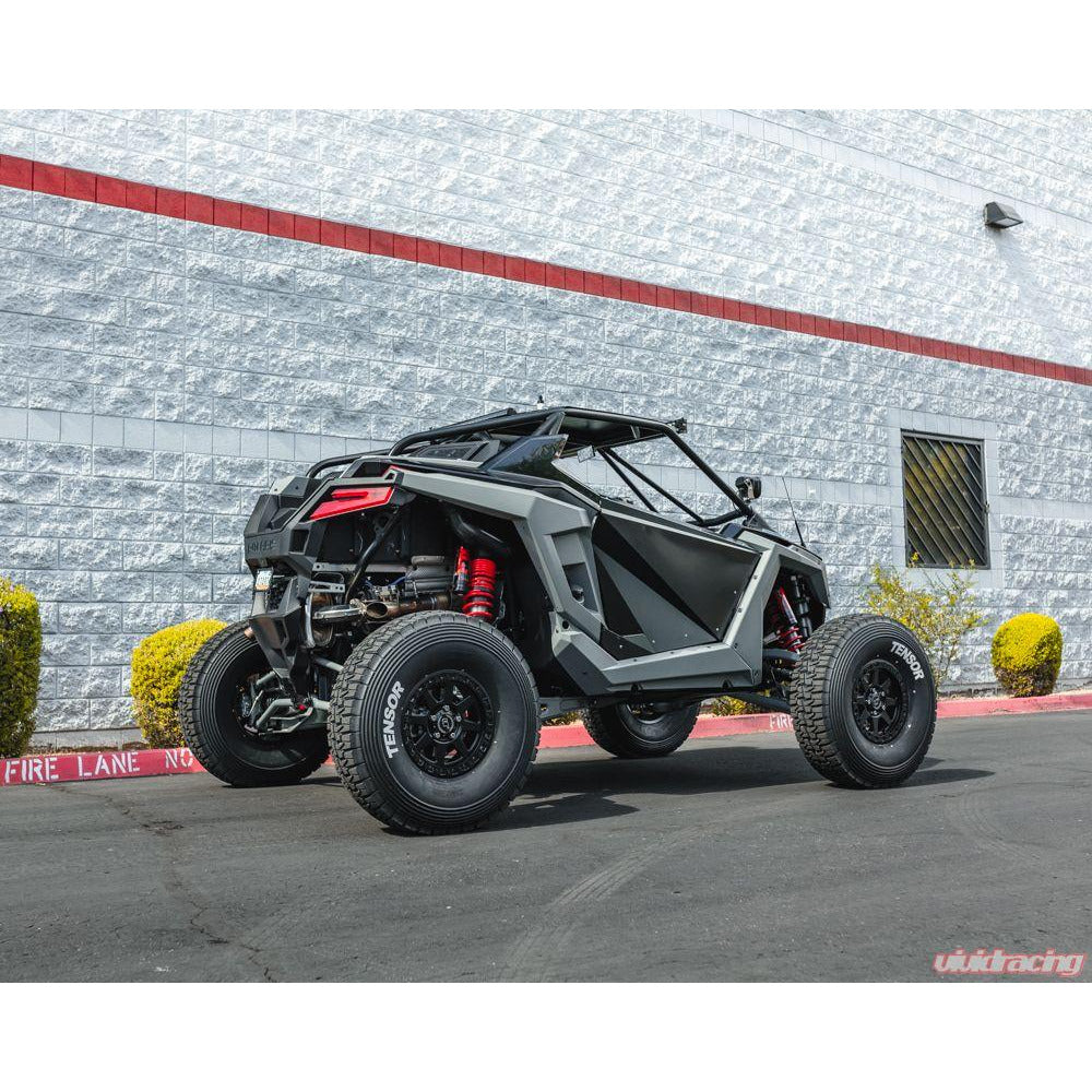 Polaris RZR Pro R 15x6 Matte Black VR Forged D15 Beadlock Wheel Package