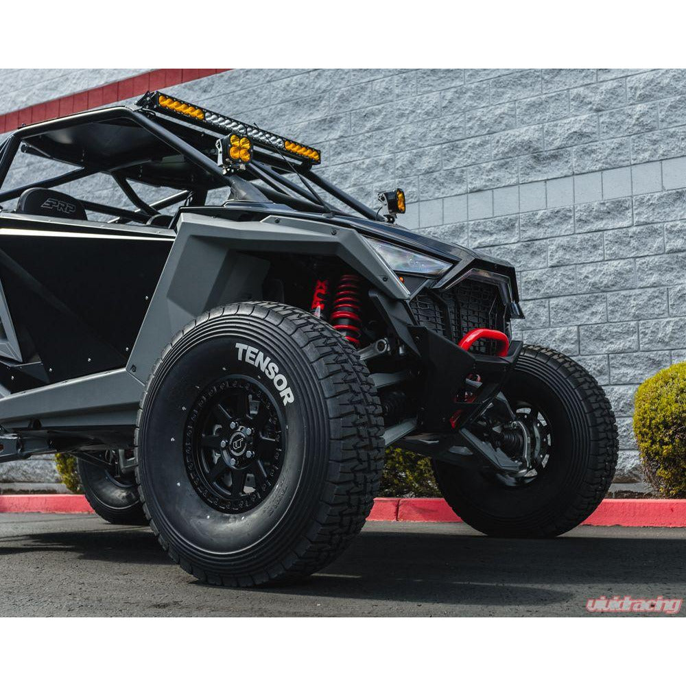 Polaris RZR Pro R 15x6 Matte Black VR Forged D15 Beadlock Wheel Package