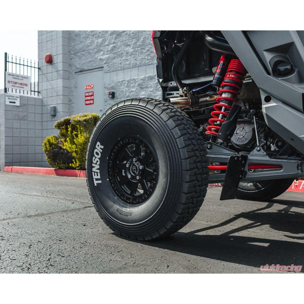 Polaris RZR Pro R 15x6 Matte Black VR Forged D15 Beadlock Wheel Package