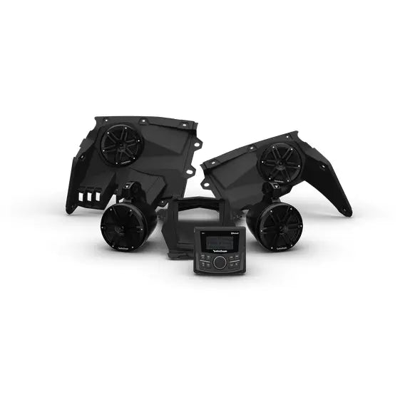 Can-Am X3 Stage 2 Rockford Fosgate PMX-1 Front & Rear Element Ready Speaker Kit