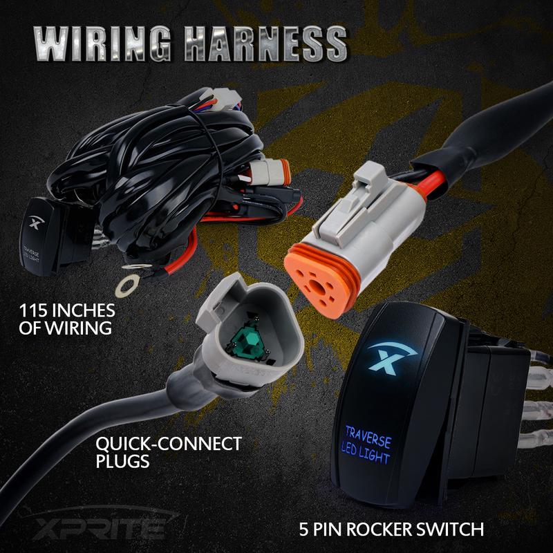 2017-2024 Can-Am X3 Black Steel Mesh Grille with 8" LED Light bar