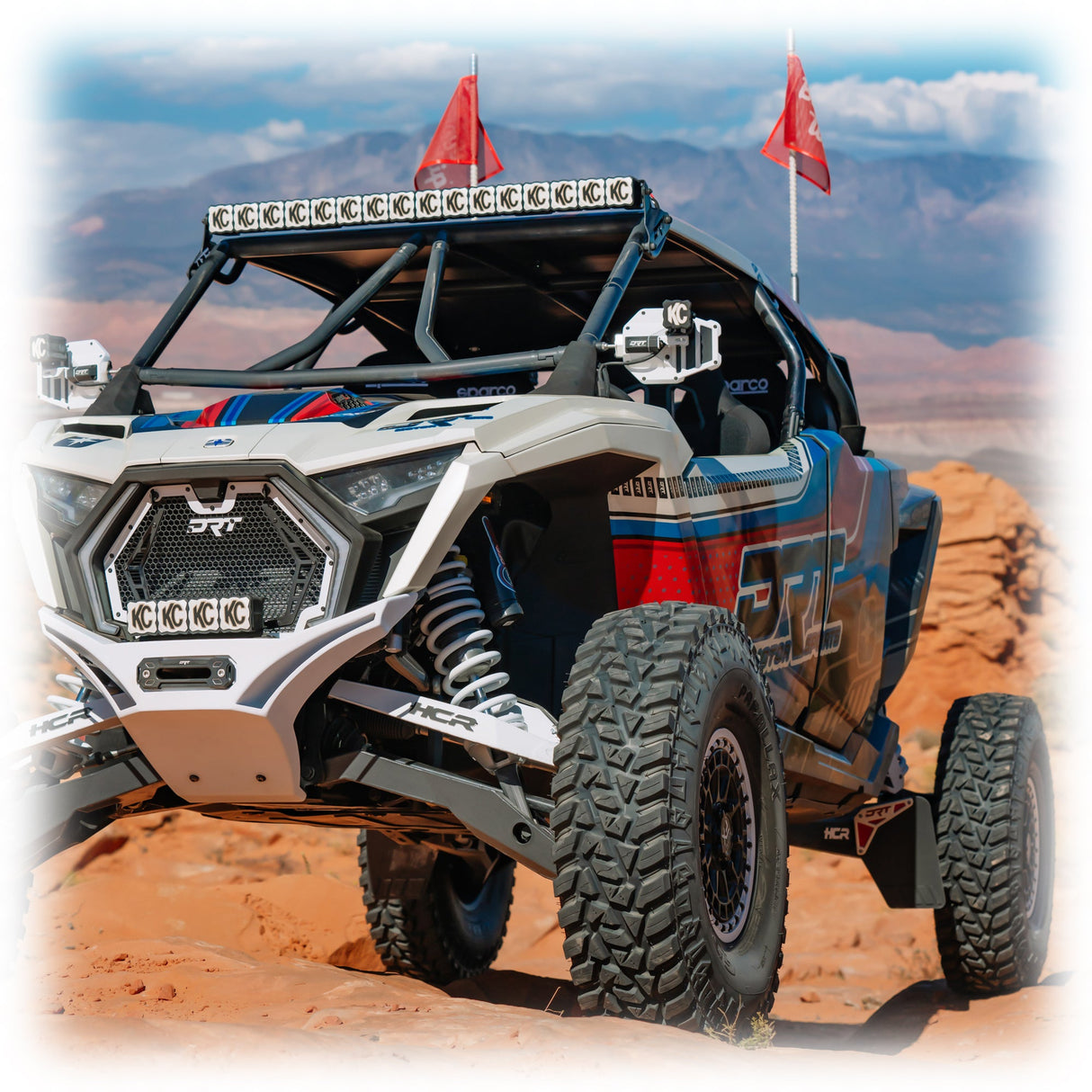 DRT 2022+Polaris RZR Pro R /Pro S/Turbo R 2022+ V2.0 Front Winch Bumper