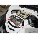 Electrik Offroad- 2017- 2024- Can Am X3 Maverick- Upper Shock Mount Brace with adjustable light mount bracket