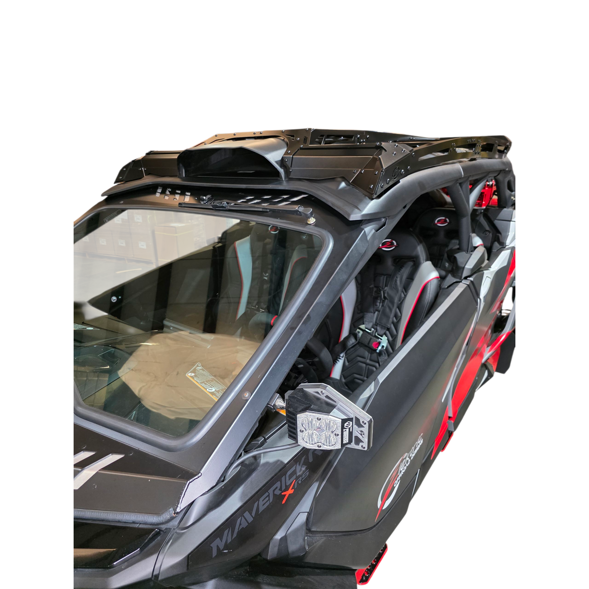 2024+ Can Am Maverick R Max Roof Rack (Works with Can-am Hood Scoop)