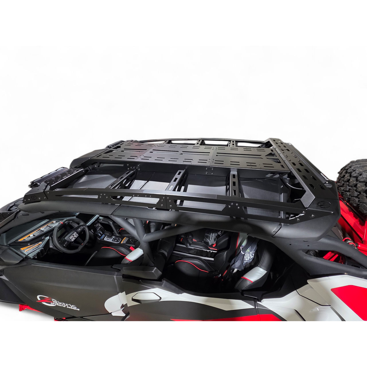 2024+ Can Am Maverick R Max Roof Rack (Works with Can-am Hood Scoop)