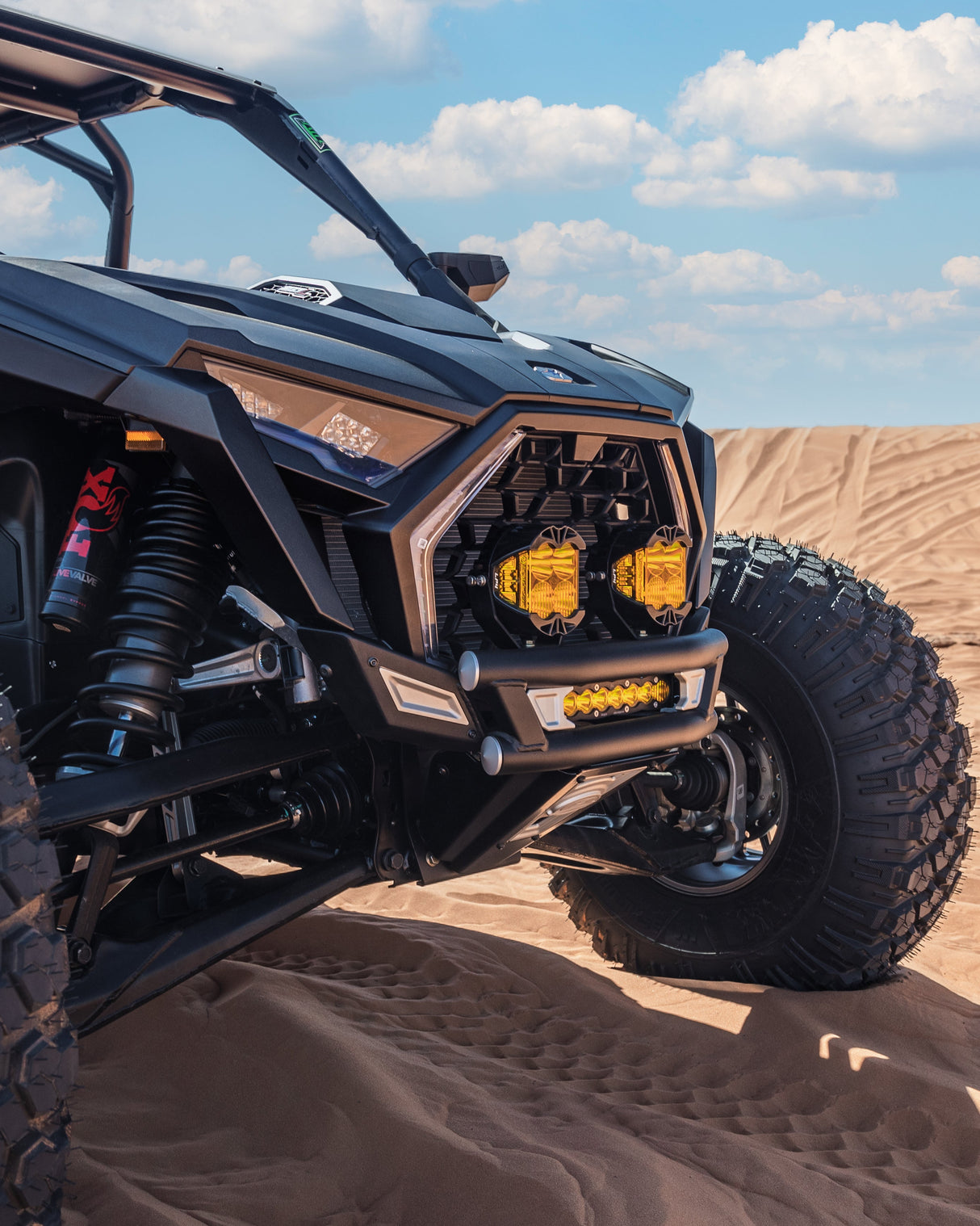 Elektric Offroad - 2022+ Polaris Pro R, Pro S, Turbo R Amp Front Bumper