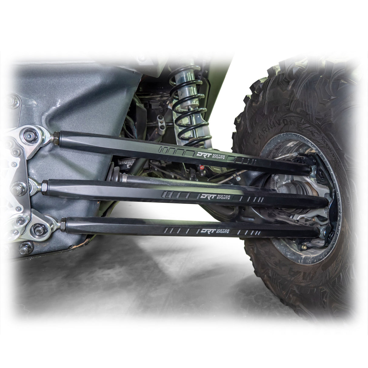DRT – Can-Am X3 2017+ Billet Aluminum Hex Bar Radius Rod Kit - 72"