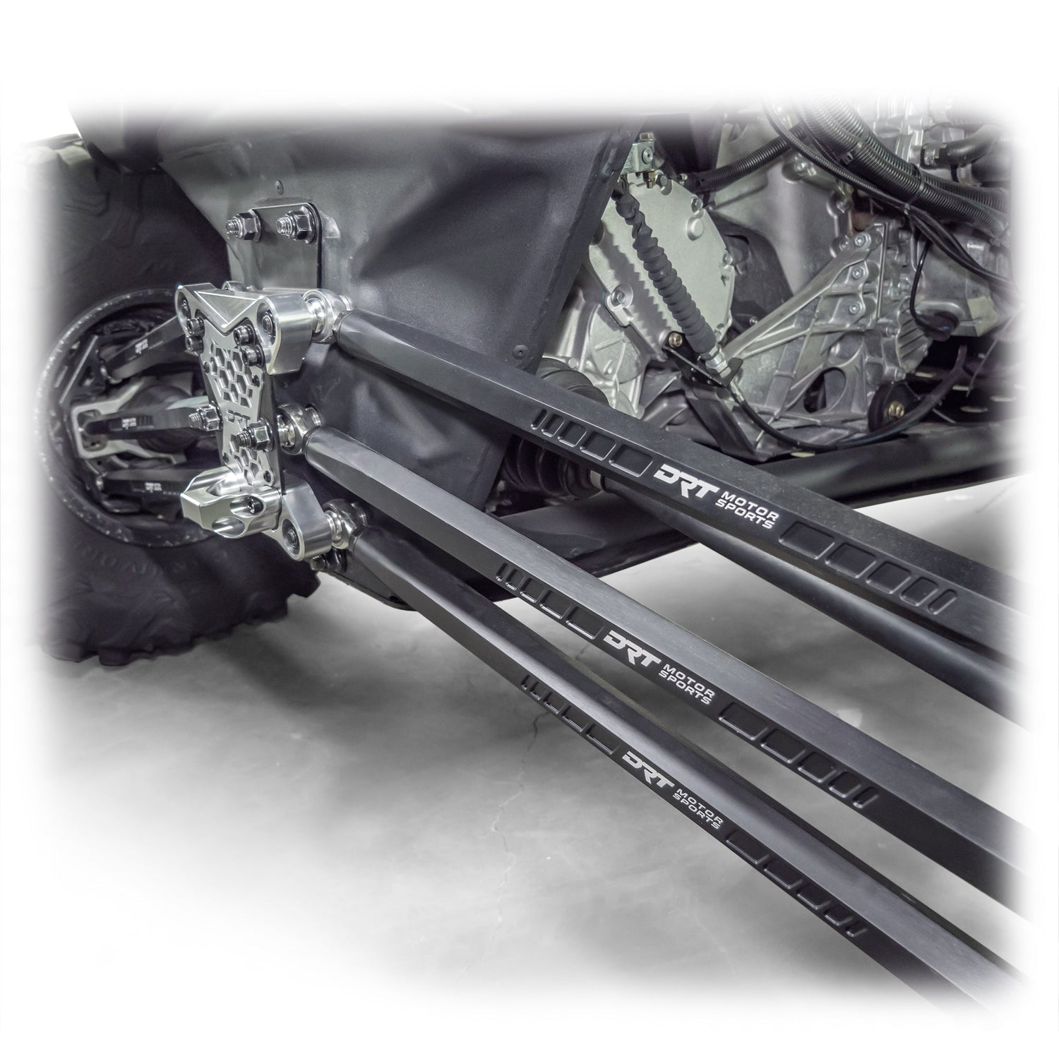 DRT – Can-Am X3 2017+ Billet Aluminum Hex Bar Radius Rod Kit - 72"