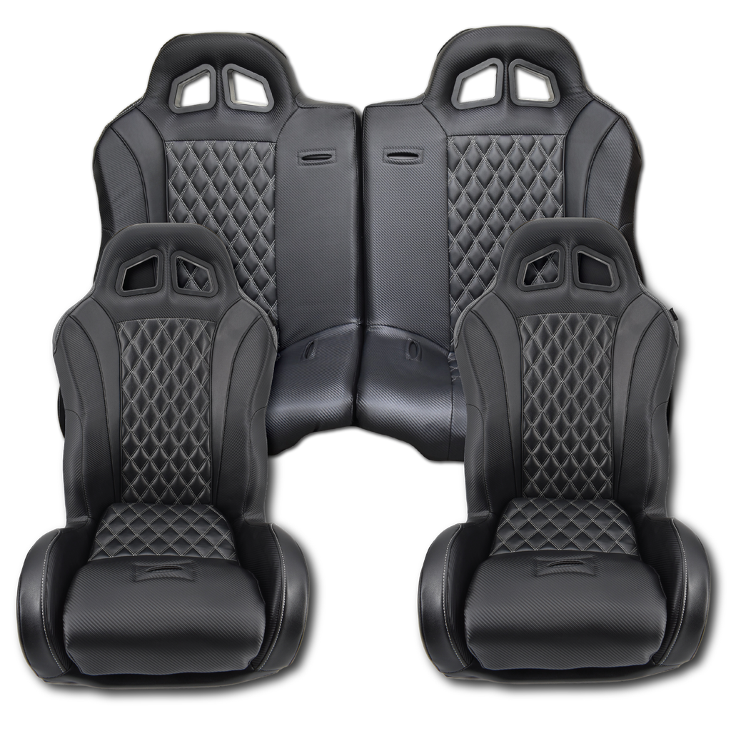 Aces Racing - 2024+ Polaris XP Bench Seat and Bucket Seat Combo – UTV ...