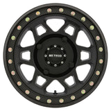 Method MR405 UTV Beadlock 15x7 / 5+2/38mm Offset / 4x136 / 106mm CB Matte Black Wheel
