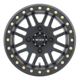 Method MR406 UTV Beadlock 14x10 / 5+5/0mm Offset / 4x136 / 106mm CB Matte Black Wheel