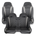 Aces Racing - 2024+ Polaris XP Bench Seat and Bucket Seat Combo