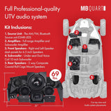 Can-Am X3 MBQX-STG5-1 800 Watt STAGE 5 Tuned System
