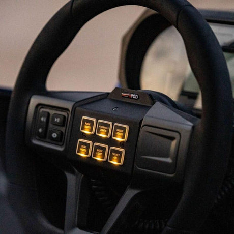 Polaris RZR Pro / Turbo R Mini6 Steering Wheel Mount Kit | Baja Designs