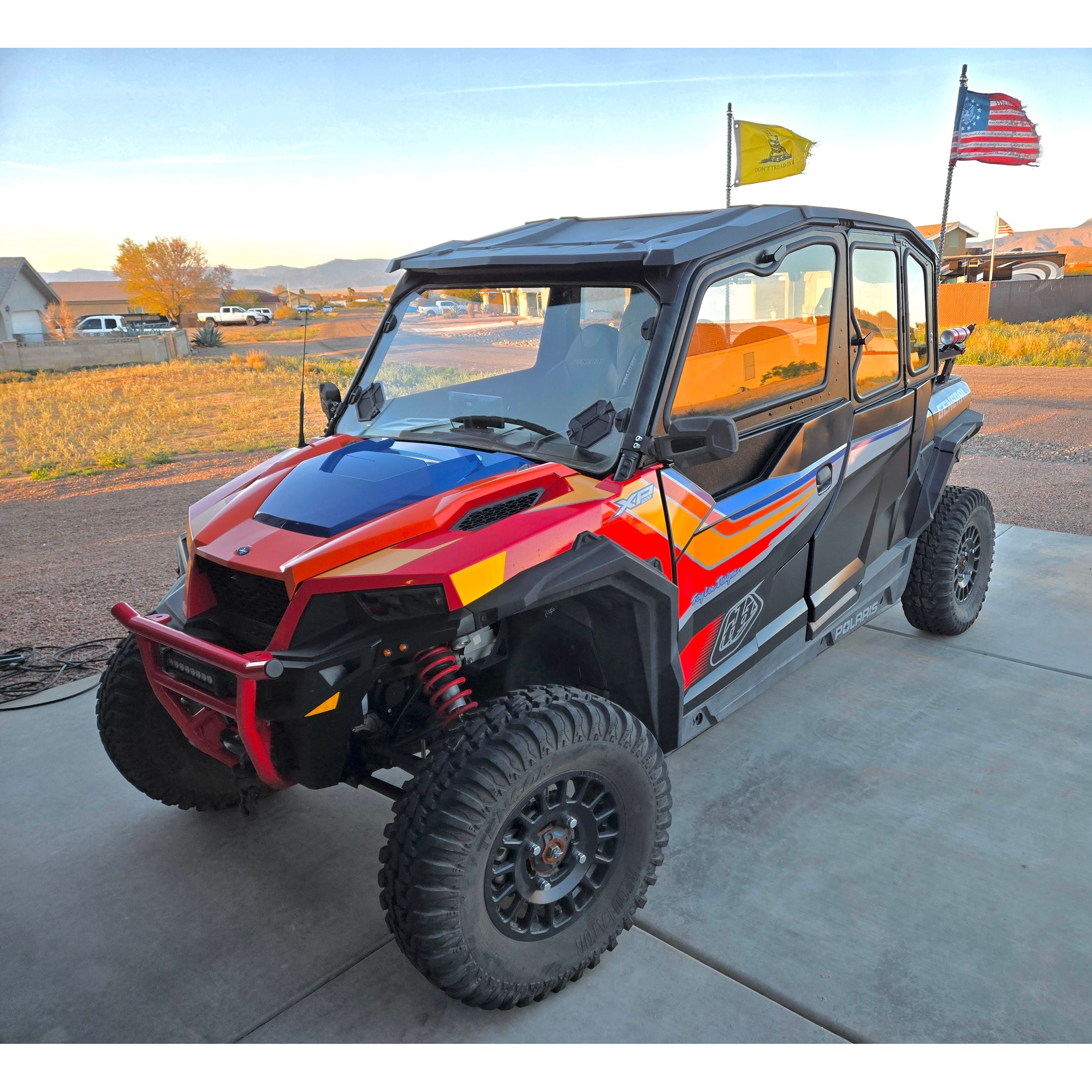 オスカー4匹 2016+ Polaris General 4-Seat Cab Enclosure 