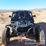 CANAM MAVERICK R MAX X RC FRONT WINDSHIELD 2026+ - Dirt Warrior Accessories
